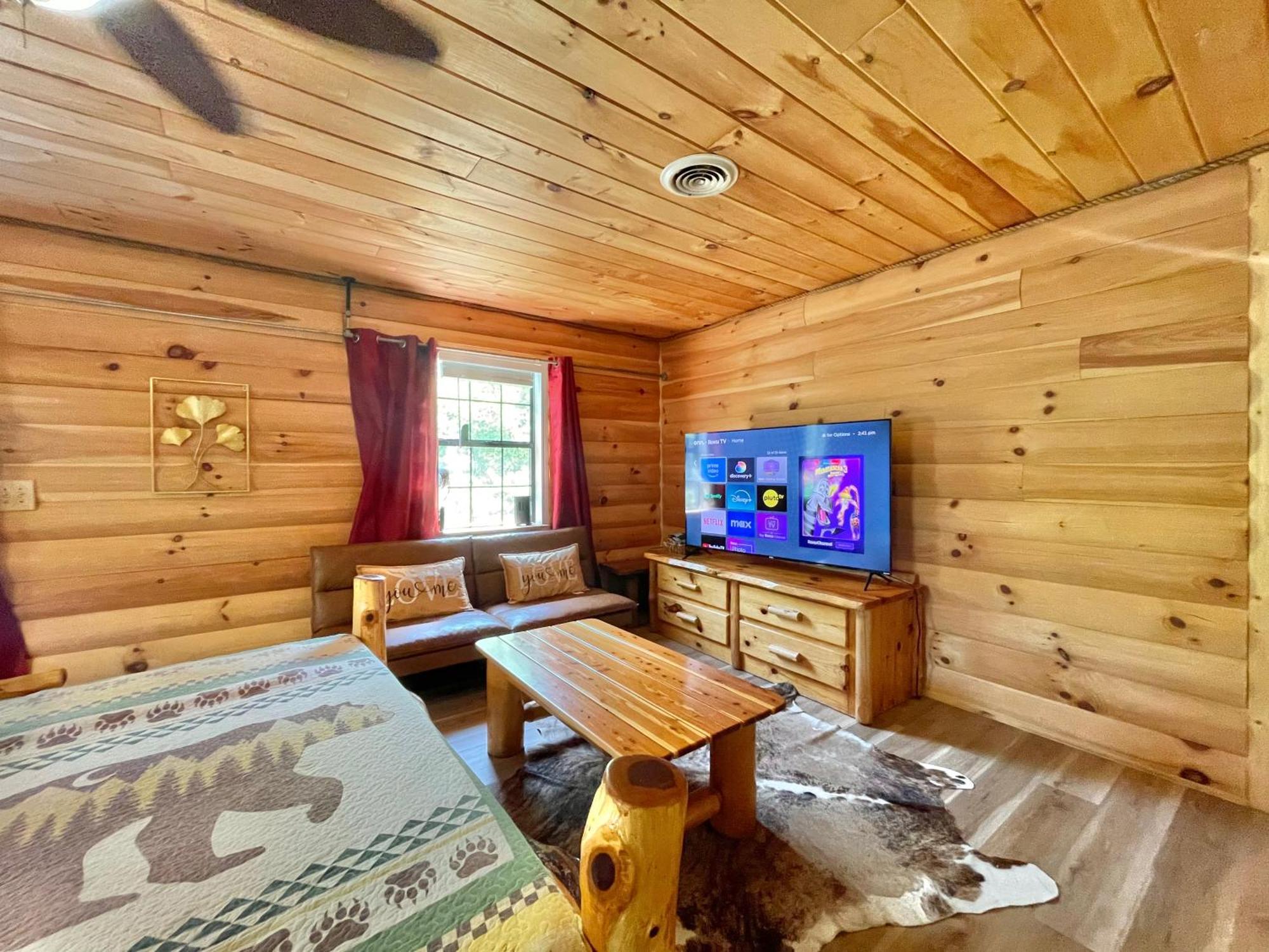 セバービル Wild Reindeer 5Min From Parkway Hottub Firepitヴィラ エクステリア 写真